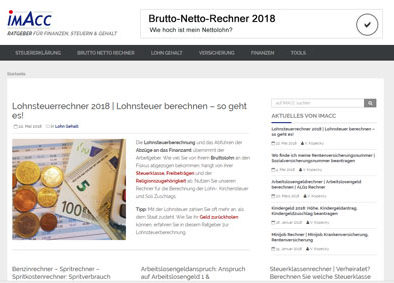 Imacc Finanzrechner